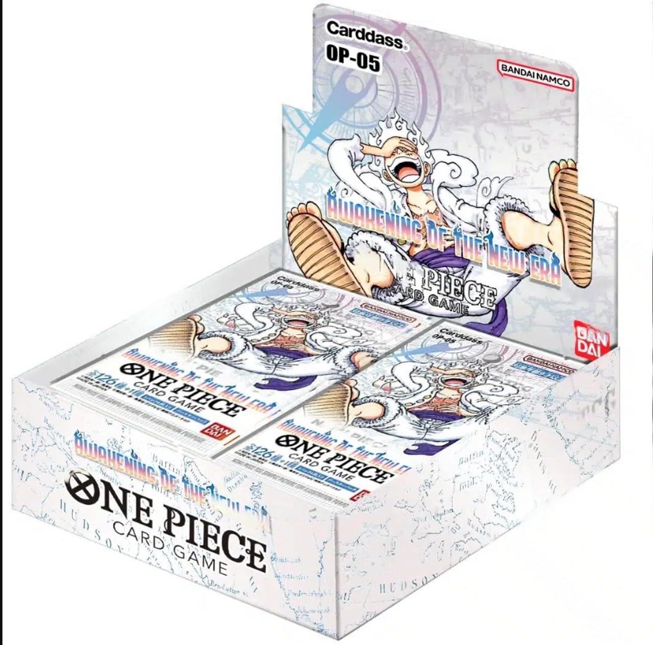 BANDAI | One Piece Card Game: Booster Pack - Awakening Of The New Era (OP-05) | Trading Card Display | Ages 6+ | 2 Players | 20 Minutes Playing Time