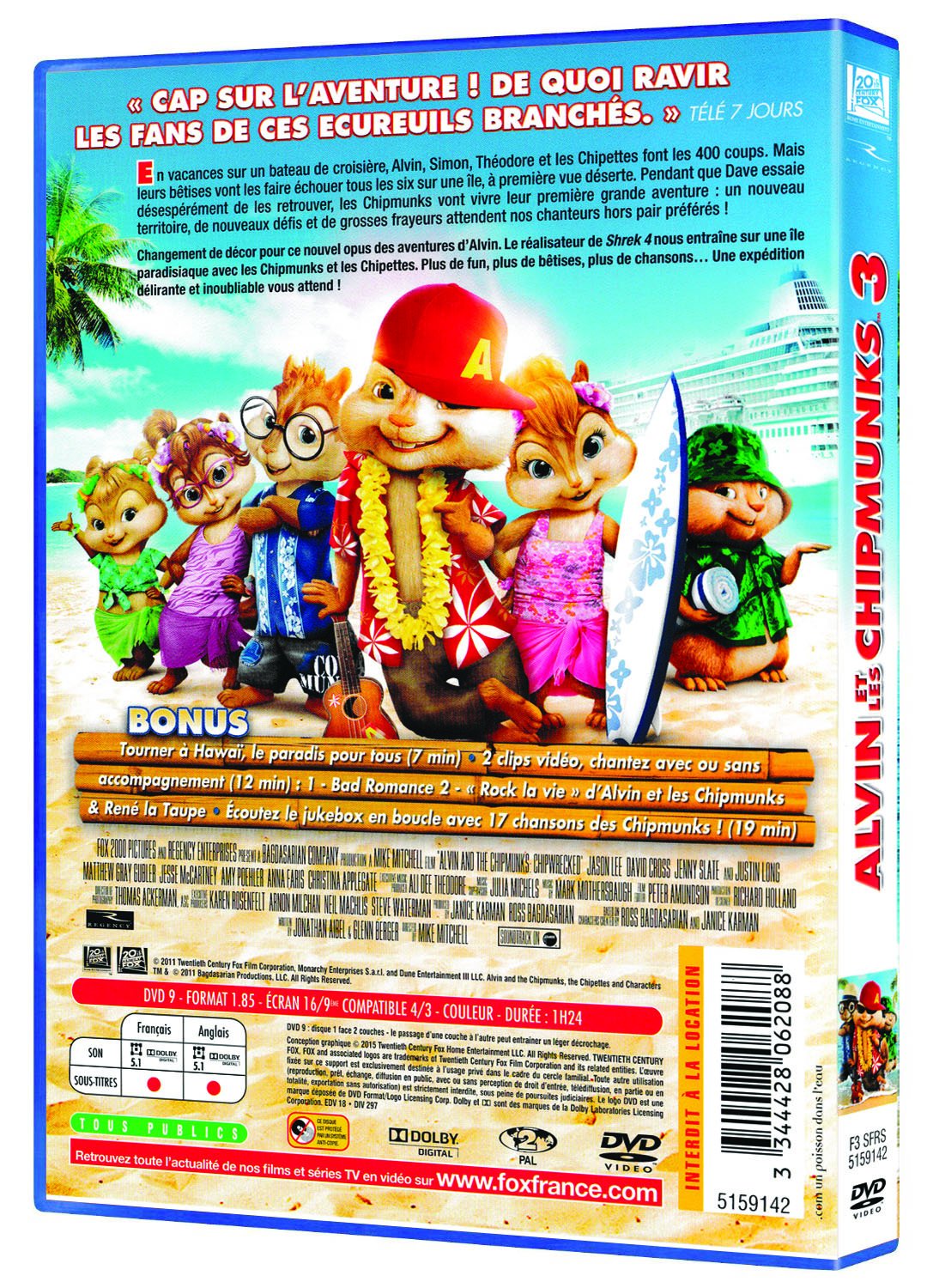 Alvin et les Chipmunk 3