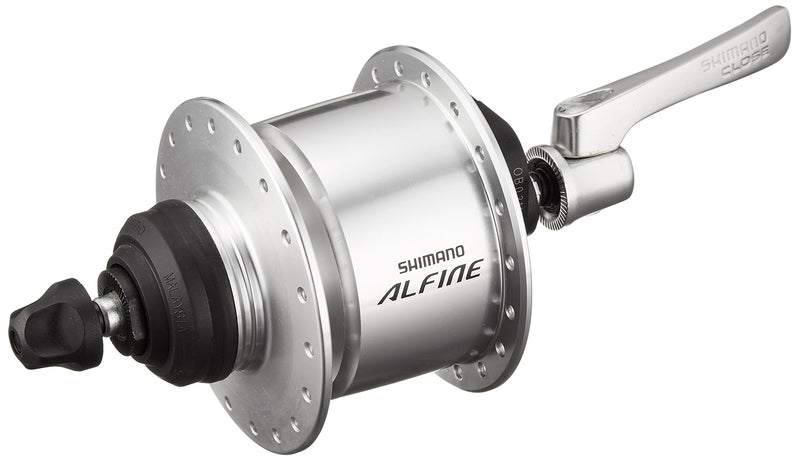 Shimano DH-S501 Alfine, 6v 3w, Centre-Lock disc, 36h, Q/R, silver