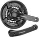 Shimano FC-TY301 chainset 42 / 34 / 24, 6/7/8-speed, 150 mm, with chainguard, black