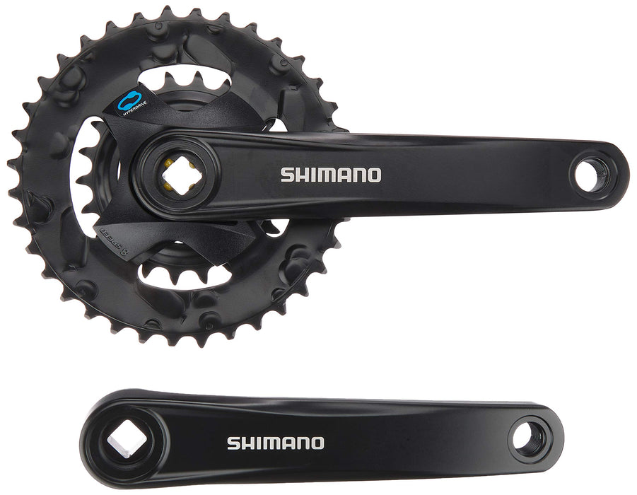 Shimano FC-M315 chainset 36/22, 7/8-speed, black, 170 mm, for boost, without chainguard