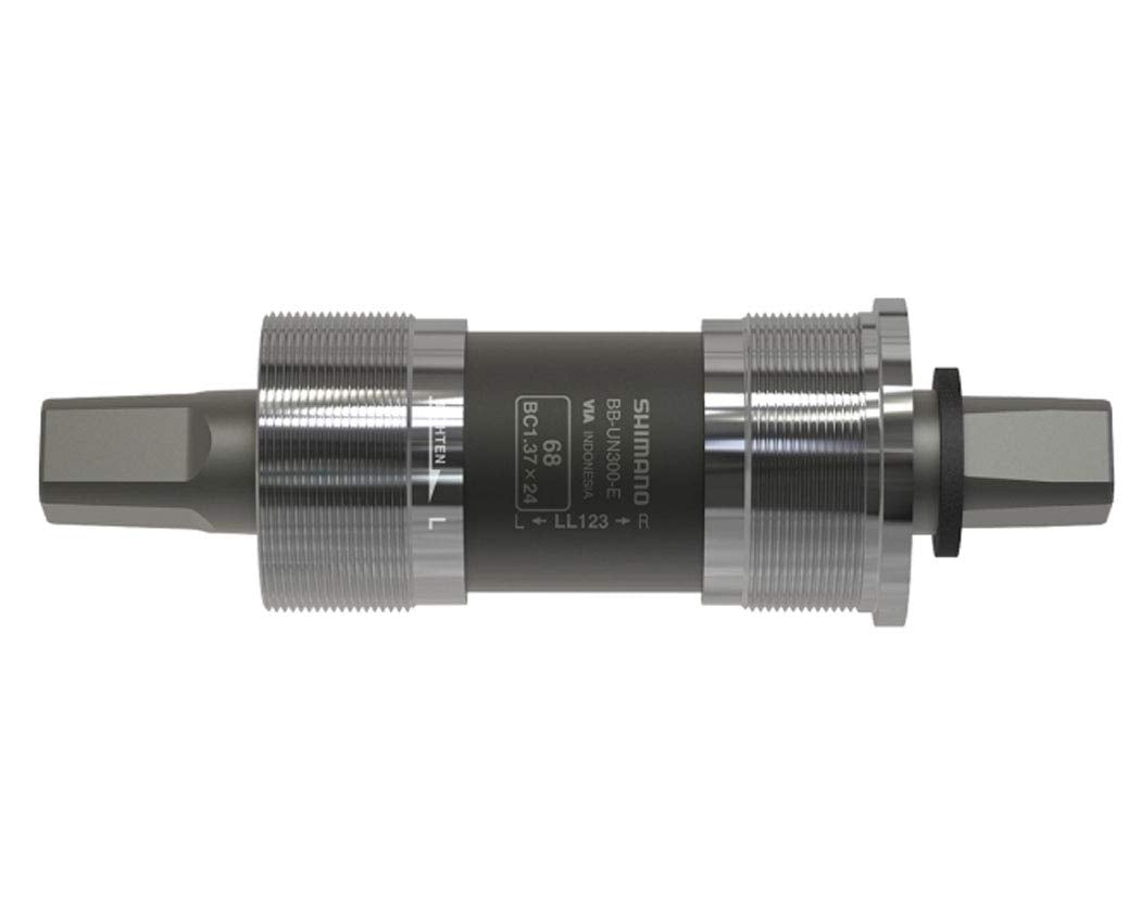 Shimano BB-UN300 bottom bracket British thread, 68 - 122.5 mm (LL123) - for E-type FD