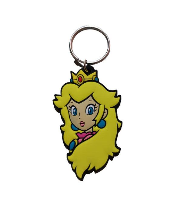 Super Mario Keychain - Princess Peach Keyring