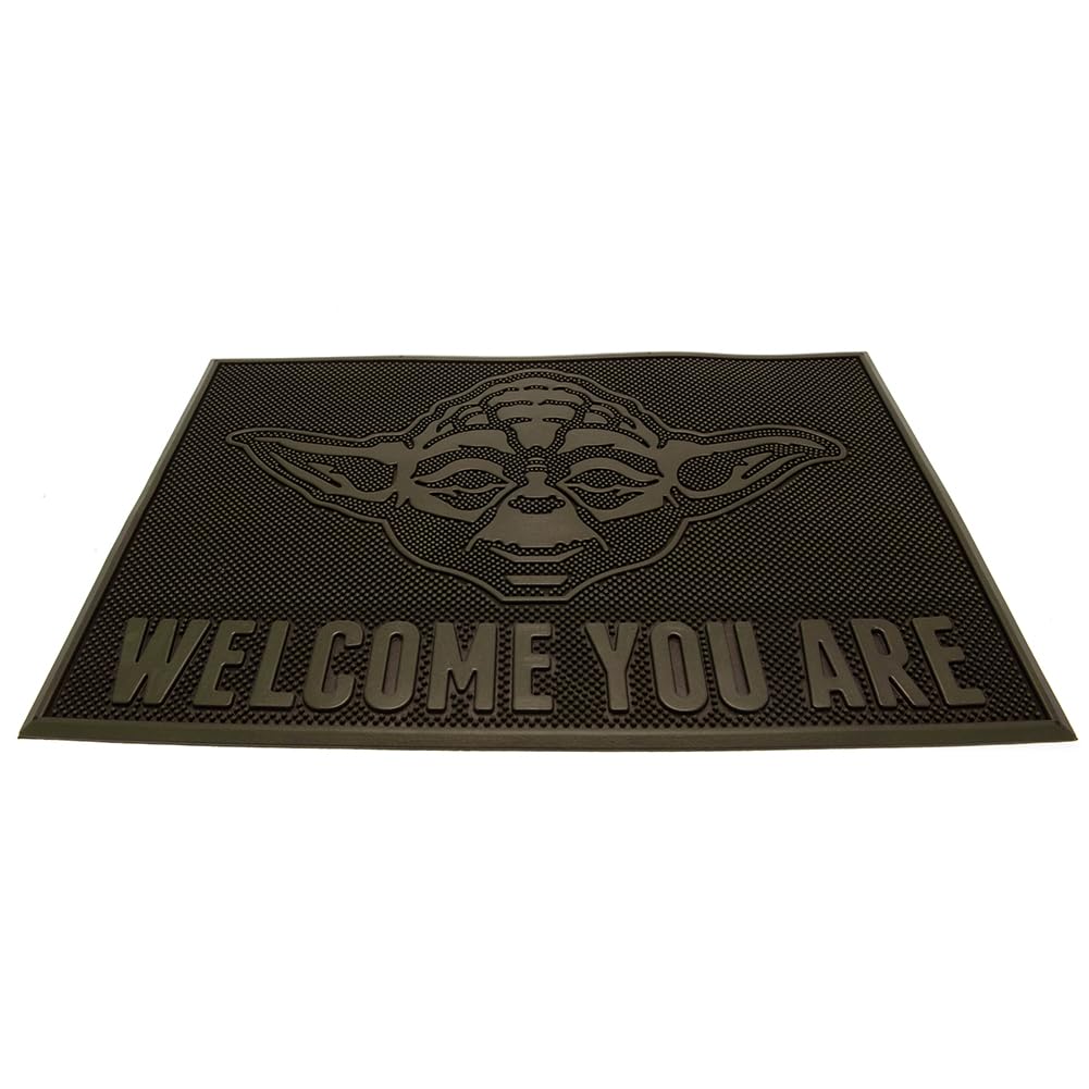 STAR WARS (YODA WECLOME) RUBBER DOORMAT