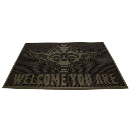 STAR WARS (YODA WECLOME) RUBBER DOORMAT