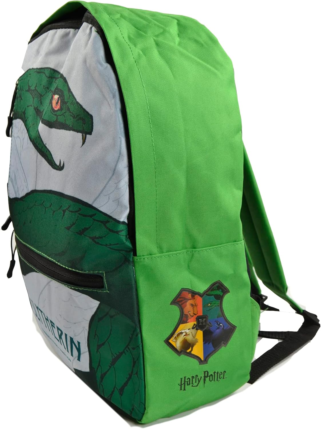Harry Potter Intricate Houses Slytherin Backpack One Size Green/White