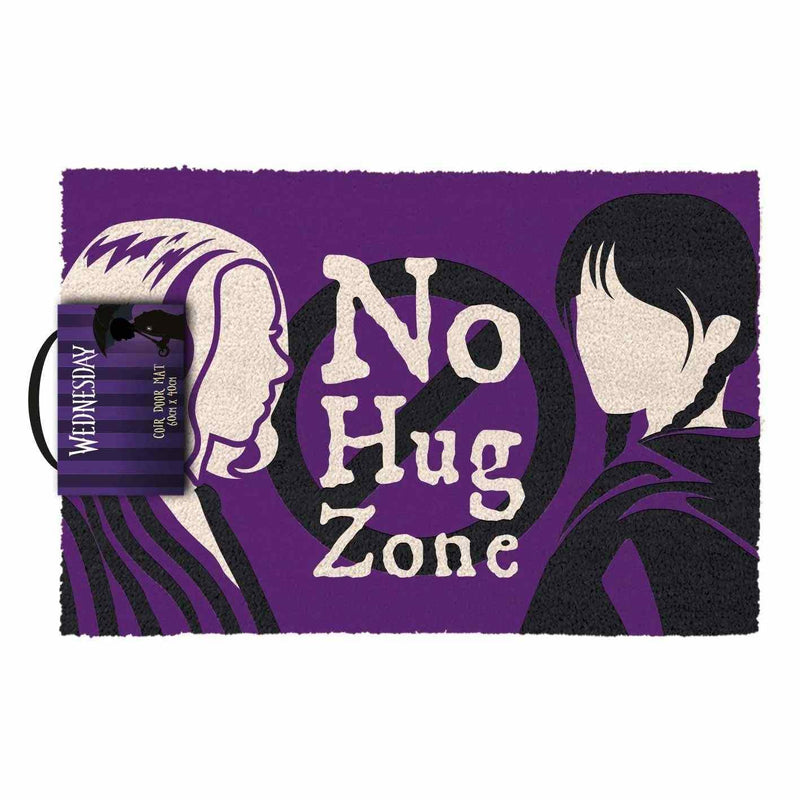 Pyramid International Wednesday paillasson No Hug Zone 40 x 60 cm