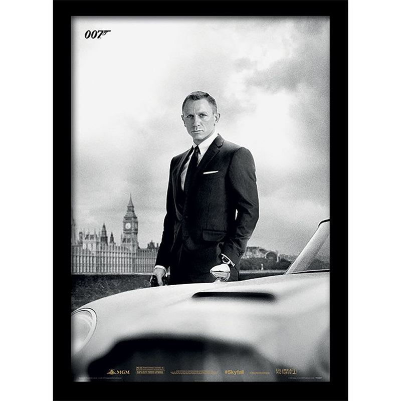 James Bond Stampa incorniciata, Carta, Multicolore, 30 x 40 cm 30 x 40 cm Harry Potter (cerchi kawaii) Multicolore