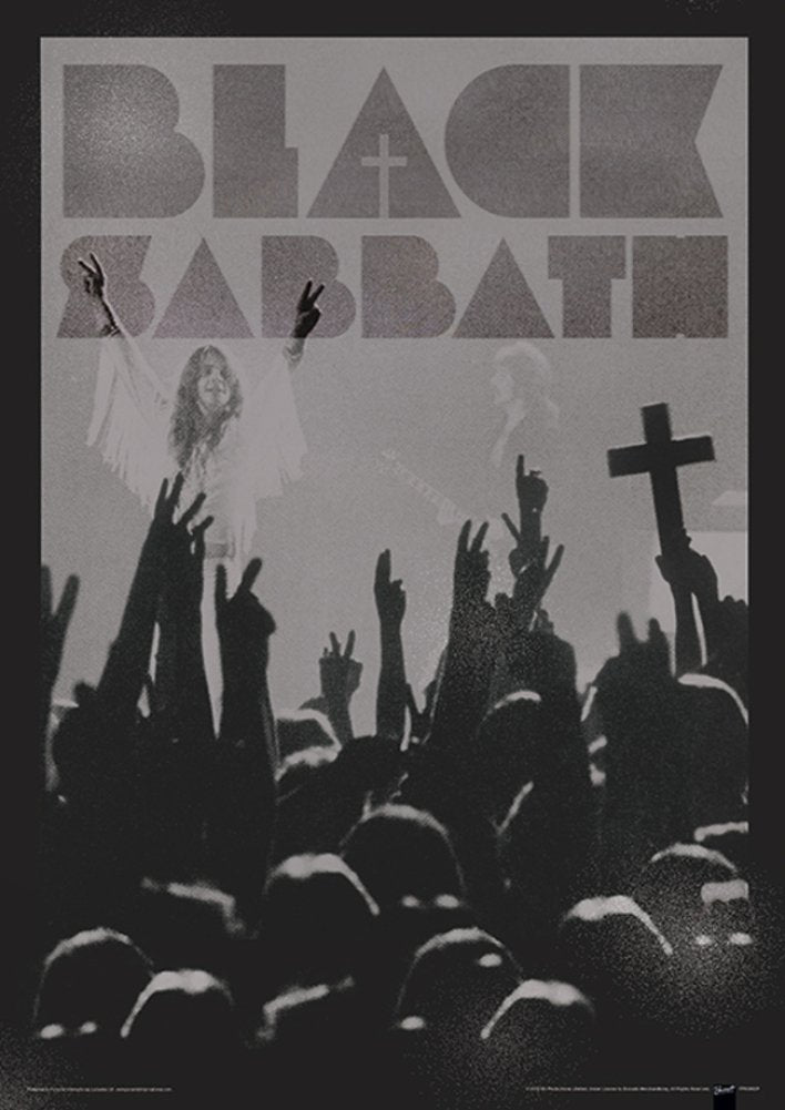 Black Sabbath Music Poster Kunstdruck 30 x 40 cm