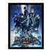 Pyramid International Attack on Titan Poster with Border and Black Frame (Strike Team Design) 30cm x 40cm Frame and Wall Art - Official Merchandise