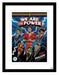 Pyramid International Shazam Movie Poster in Frame (Fury of the Gods - We Are the Power Design with White Border) Framed Print in 30x40cm Frame - Official Merchandise