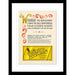 Charlie and the Chocolate Factory Framed Print in Black Picture Frame Collector Edition (Golden Ticket Design) Willy Wonka Framed Wall Art in 30x40cm Frame - Official Merchandise
