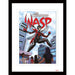Pyramid International Marvel The Wasp Poster (Unstoppable Design with White Border) Framed Print 30cm x 40cm, Marvel Gifts for Men and Marvel Gifts for Women - Official Merchandise
