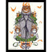 The Nightmare Before Christmas Póster enmarcado Long Live The Pumpkin King (40 cm x 30 cm) (gris/verde/naranja)