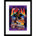 Dungeons and Dragons Print in Black Picture Frame Collector Edition (Red Dragon Design) Dungeons and Dragons Wall Art, 30cm x 40cm. Dungeons and Dragons Gifts - Official Merchandise