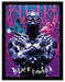 Pyramid International Marvel Black Panther Poster Framed Print Collector's Edition (Black Panther Wakanda Forever Design) 30cm x 40cm - Official Merchandise