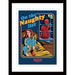 Pyramid International Stranger Things Poster with Border and Black Frame (Christmas Naughty List Design) 30cm x 40cm Frame and Stranger Things Wall Art - Official Stranger Things Merchandise