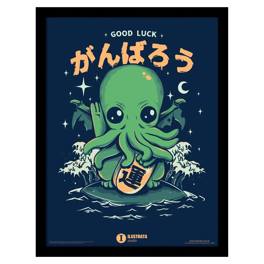 ILUSTRATA (GOOD LUCK CTHULHU) COLLECTOR PRINT (FRAMED)