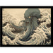 Wave Collection (Cthulhu Wave) 30 x 40cm Collector Print (Framed)