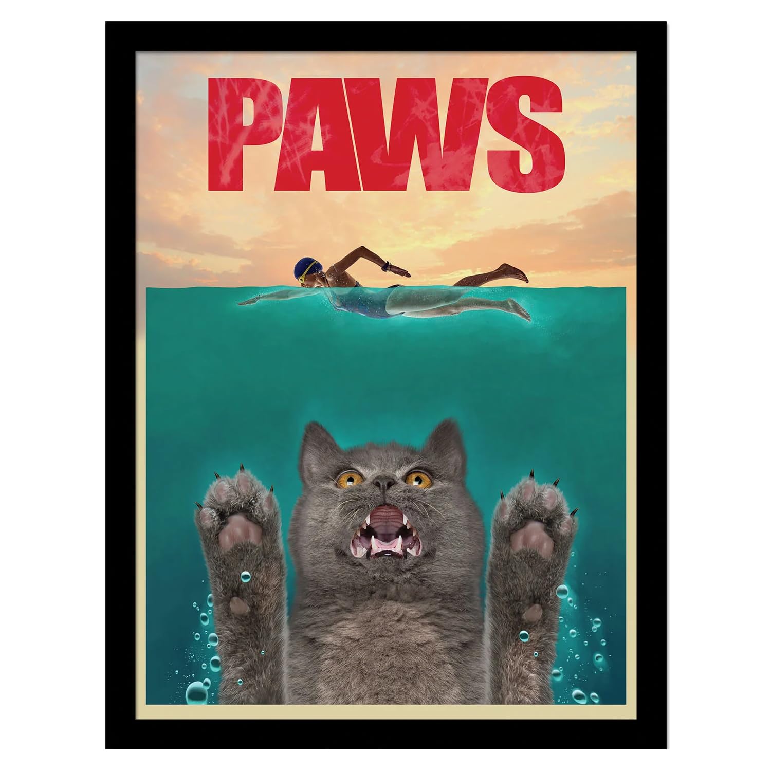 Vincent Hie (Paws) 30 x 40cm Collector Print (Framed)