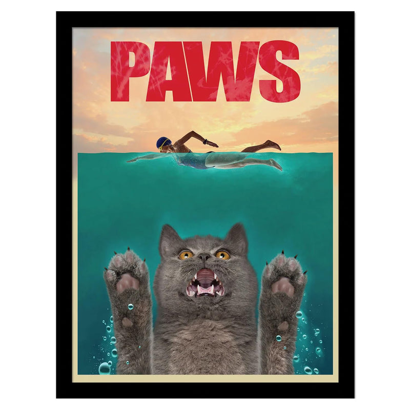 Vincent Hie (Paws) 30 x 40cm Collector Print (Framed)