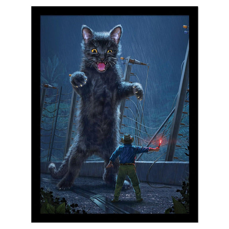 Vincent Hie (Jurassic Kity) Collector Print (Framed