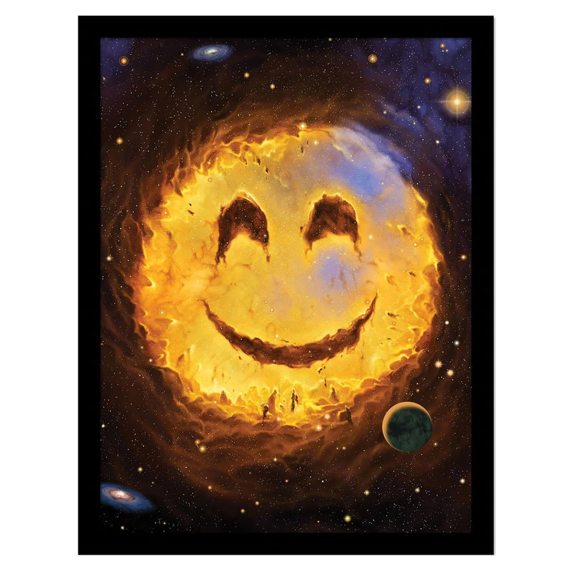 Vincent Hie (Galaxy Smile) 30 x 40cm Collector Print (Framed