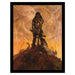 Frazetta (Barbarian) 30 x 40cm Collector Print (Framed)