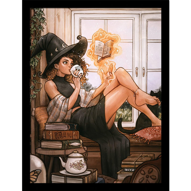 Ivy Dolamore (Warm Witch) 30 x 40cm Collector Print (Framed