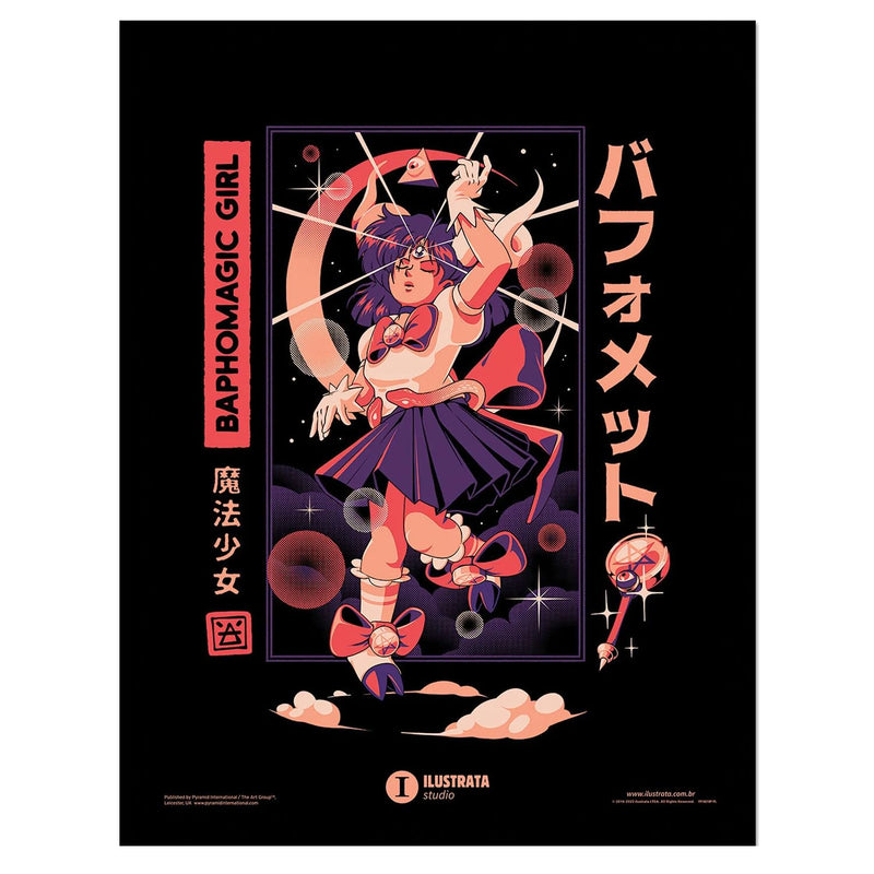 Ilustrata (Baphomet Girl) Collector Print