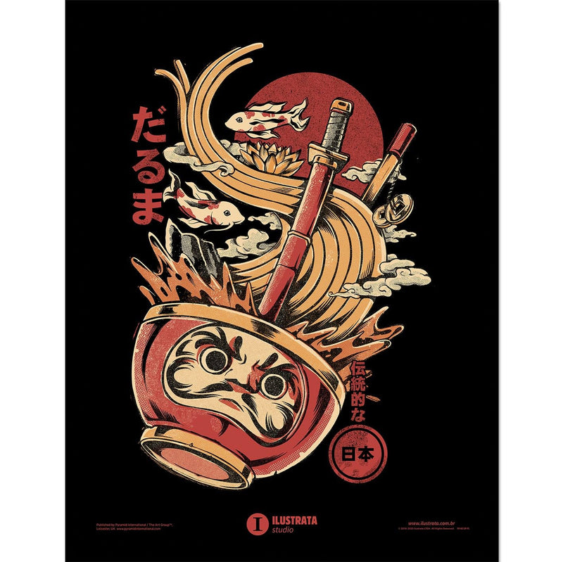 Ilustrata (Darumas Ramen) Collector Print