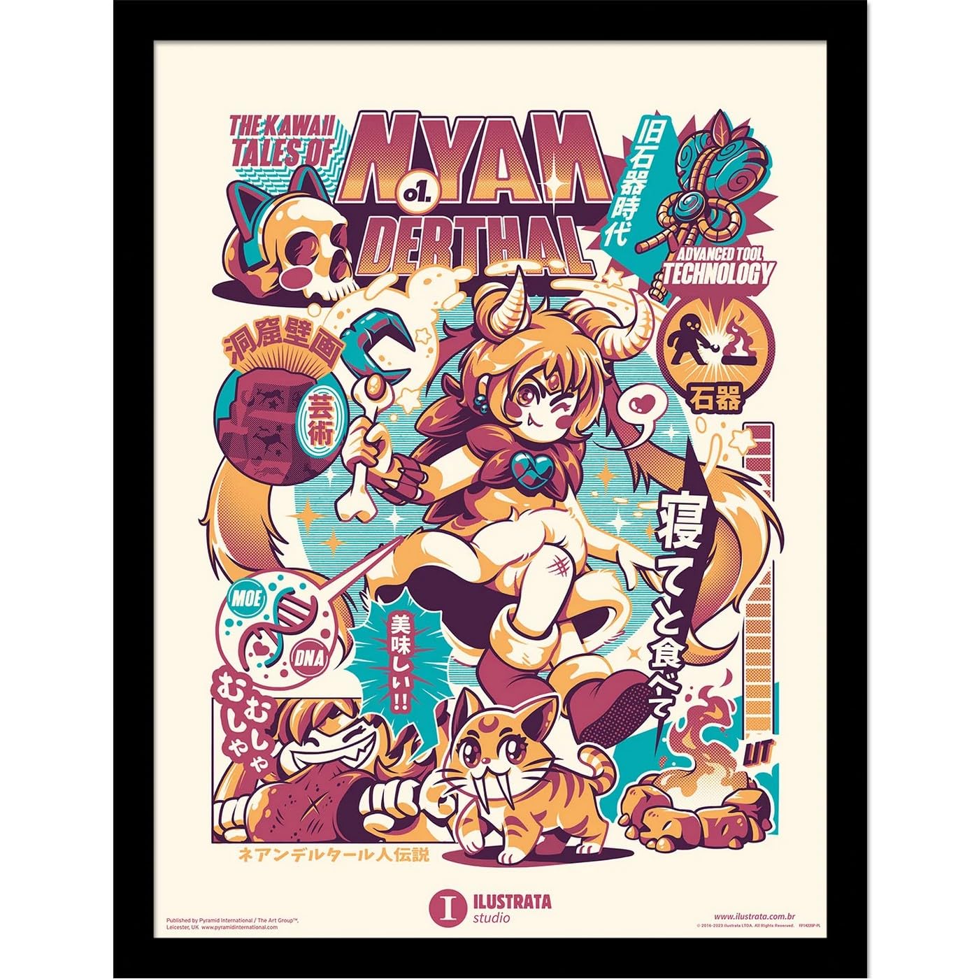 Ilustrata (Nyanderthal) Collector Print