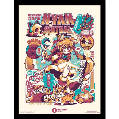 Ilustrata (Nyanderthal) Collector Print