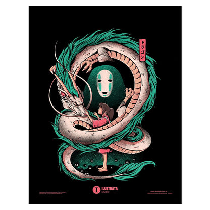 Ilustrata (The Girl and The Dragon) Collector Print