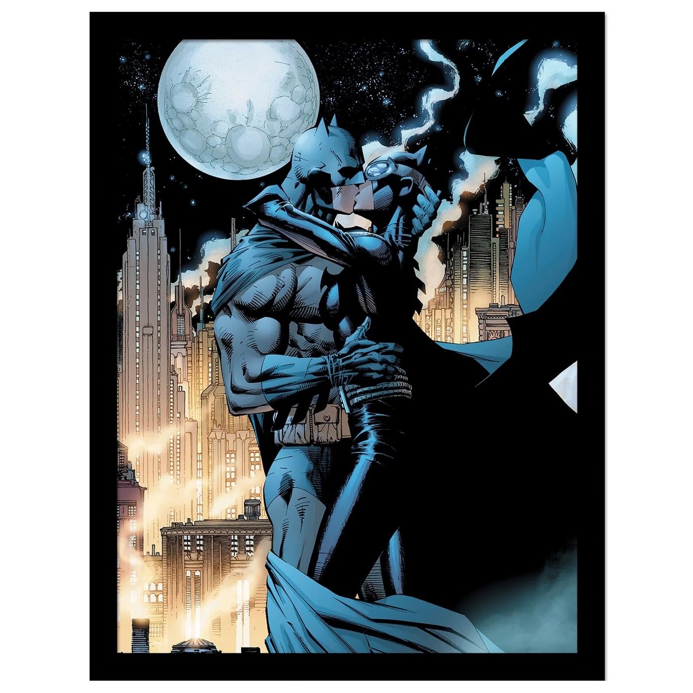 Batman Comic Covers (Embrace) Collector Print (Framed)