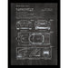 Batman (Batmobile Patent) Collector Print (Framed)