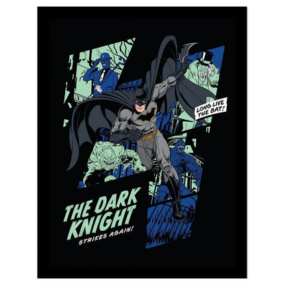 Batman (The Dark Knight Comic) Collector Print (Framed)