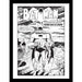 Batman Comic Covers (Comic Robin Dies B&W) Collector Print (Framed)