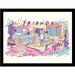 Friends 30 Years (Watercolour) Collector Print (Framed)