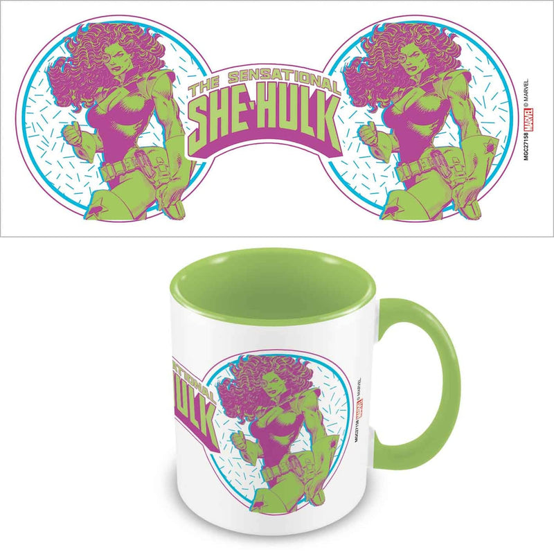 Pyramid International MGC27158 Marvel Comics She-Hulk Ceramic Mug in Presentation Gift Box, Sensational She-Hulk Design, 11oz Capacity