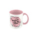 Pyramid International Mother Like No Other Contrast Mug (One Size) (White/Pink