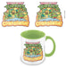 Pyramid International MGC27771 Teenage Mutant Ninja Turtles Ceramic Coffee Mug, Cowabunga Design, 11oz Capacity