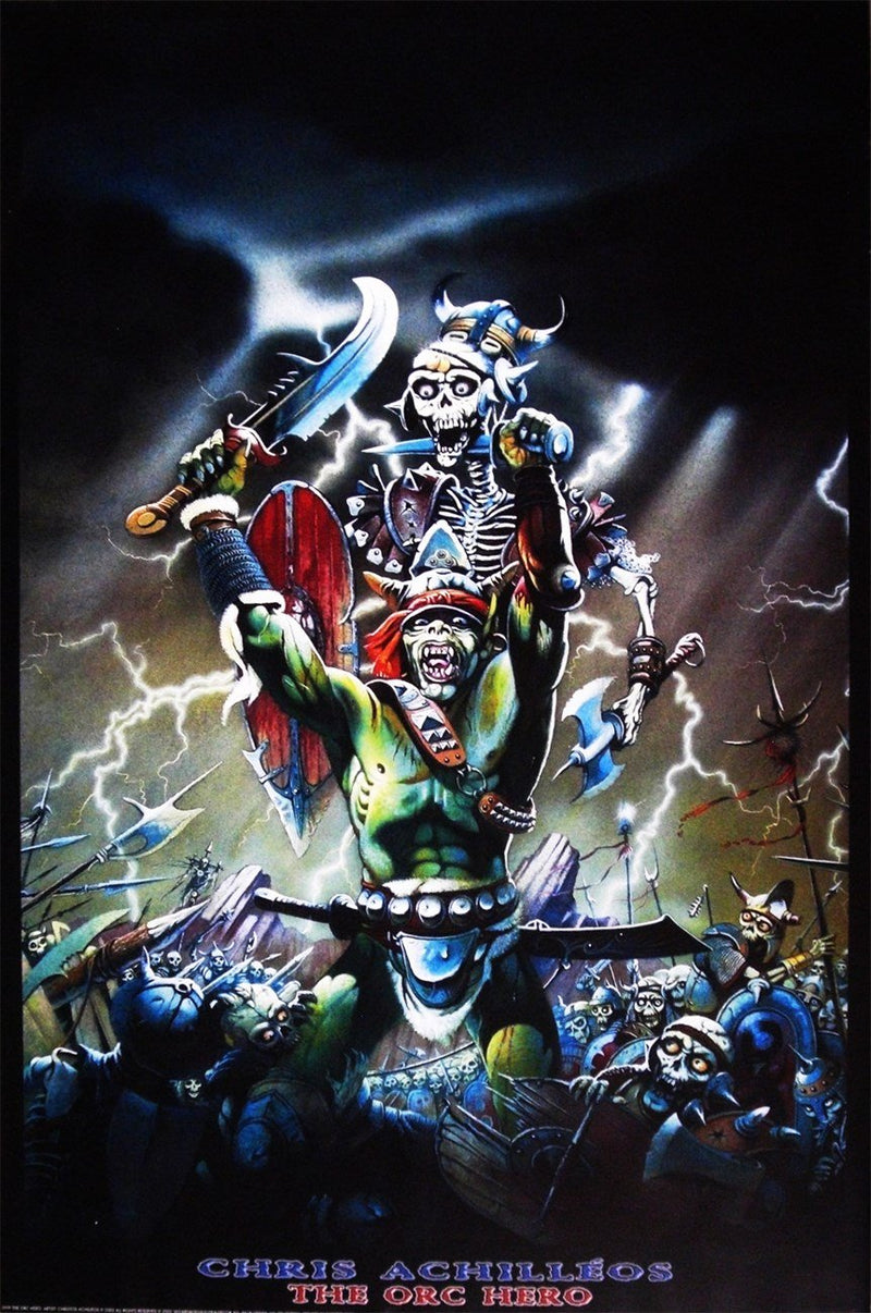 The Orc Hero Chris Achilleos Poster 61x91.5cm