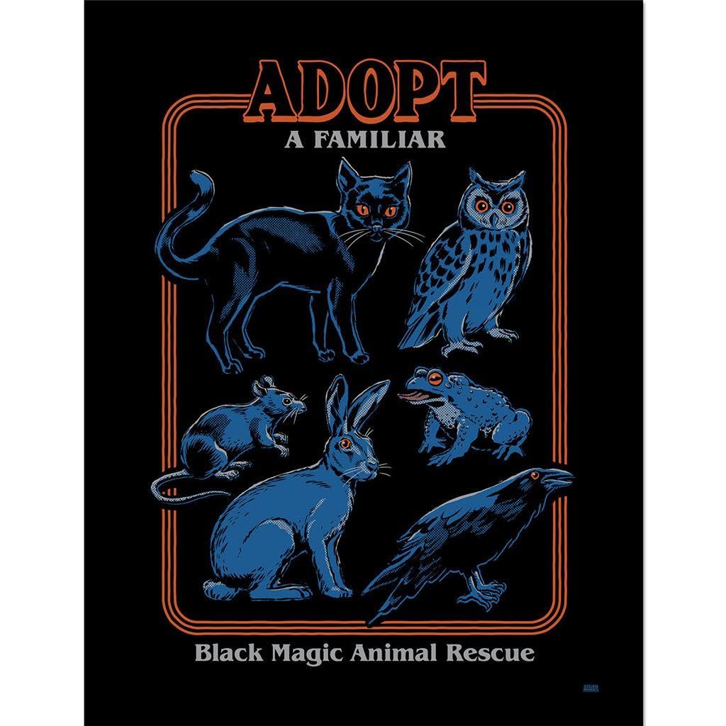STEVEN RHODES (ADOPT A FAMILIAR) COLLECTOR PRINT (FRAMED)