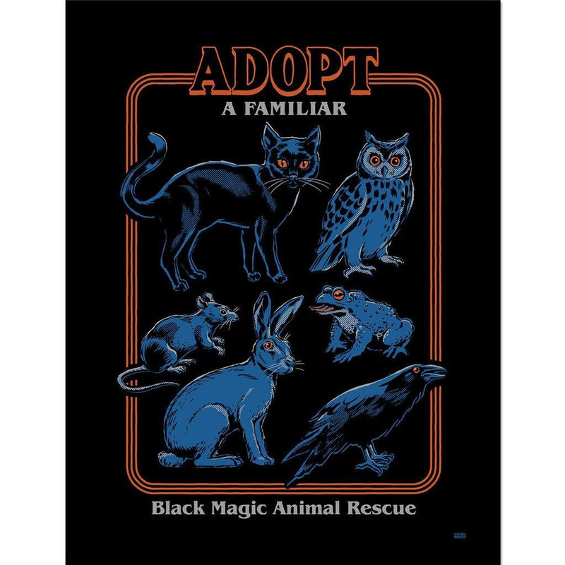 STEVEN RHODES (ADOPT A FAMILIAR) COLLECTOR PRINT (FRAMED)