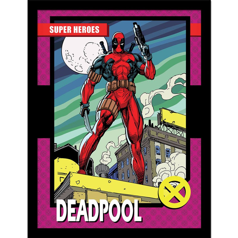 Deadpool (Super Heroes) Collector Print (Framed)