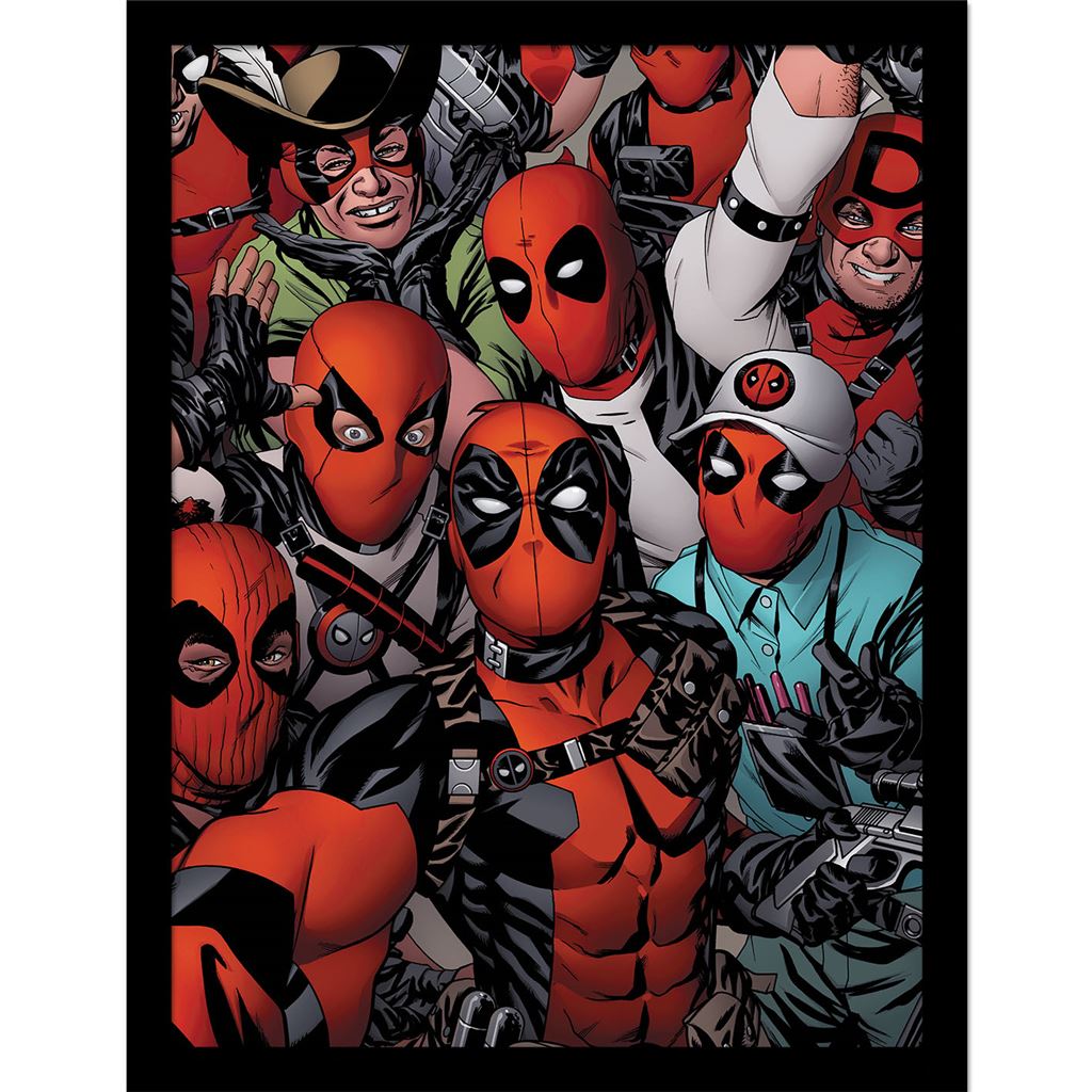 Deadpool (Selfie) Collector Print (Framed)