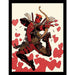 Deadpool (Valentine'S Day) Collector Print (Framed)