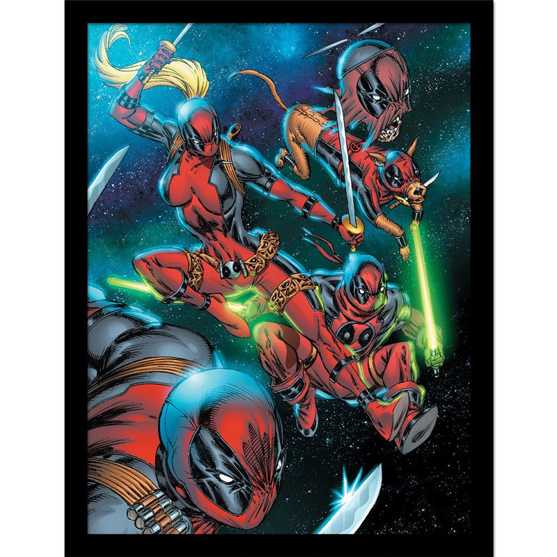 Deadpool (Corps In Space) Collector Print (Framed)