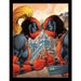 Deadpool (Deadpool Vs Lady Deadpool) Collector Print (Framed)